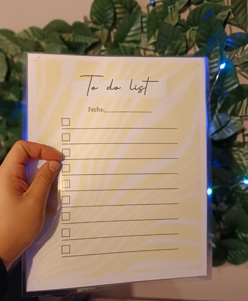 Planner Plastificados