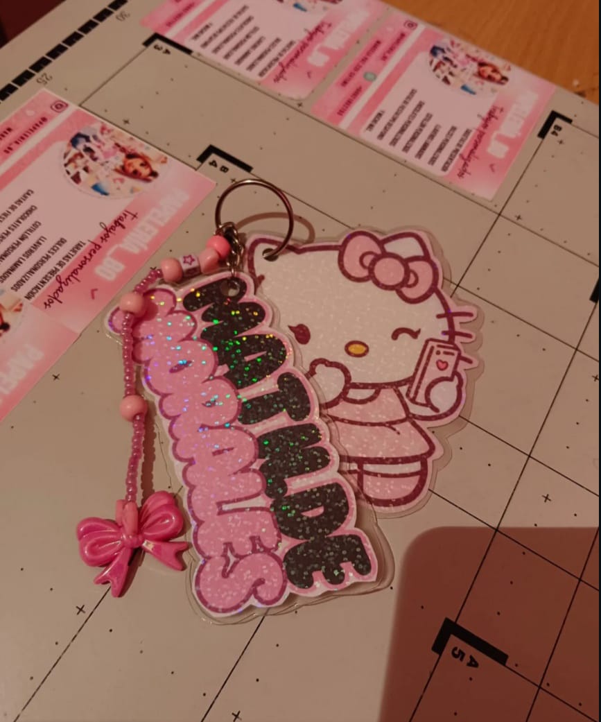 🦋🌈Llavero para cierre de mochila🌈🦋