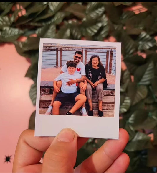 Fotografías imantadas polaroid