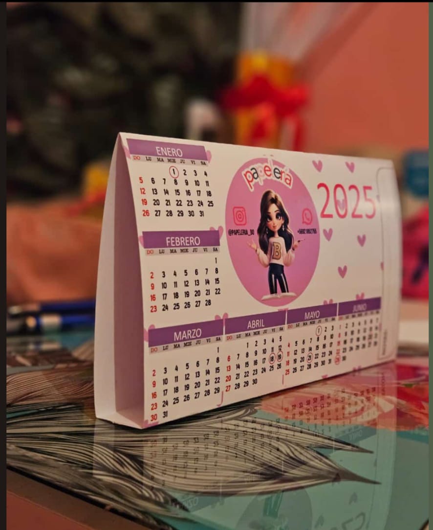 Calendario de Mesa