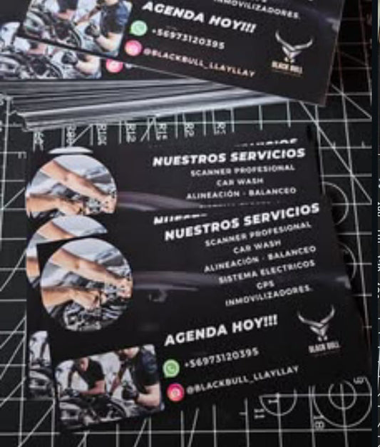 Tarjetas de presentación